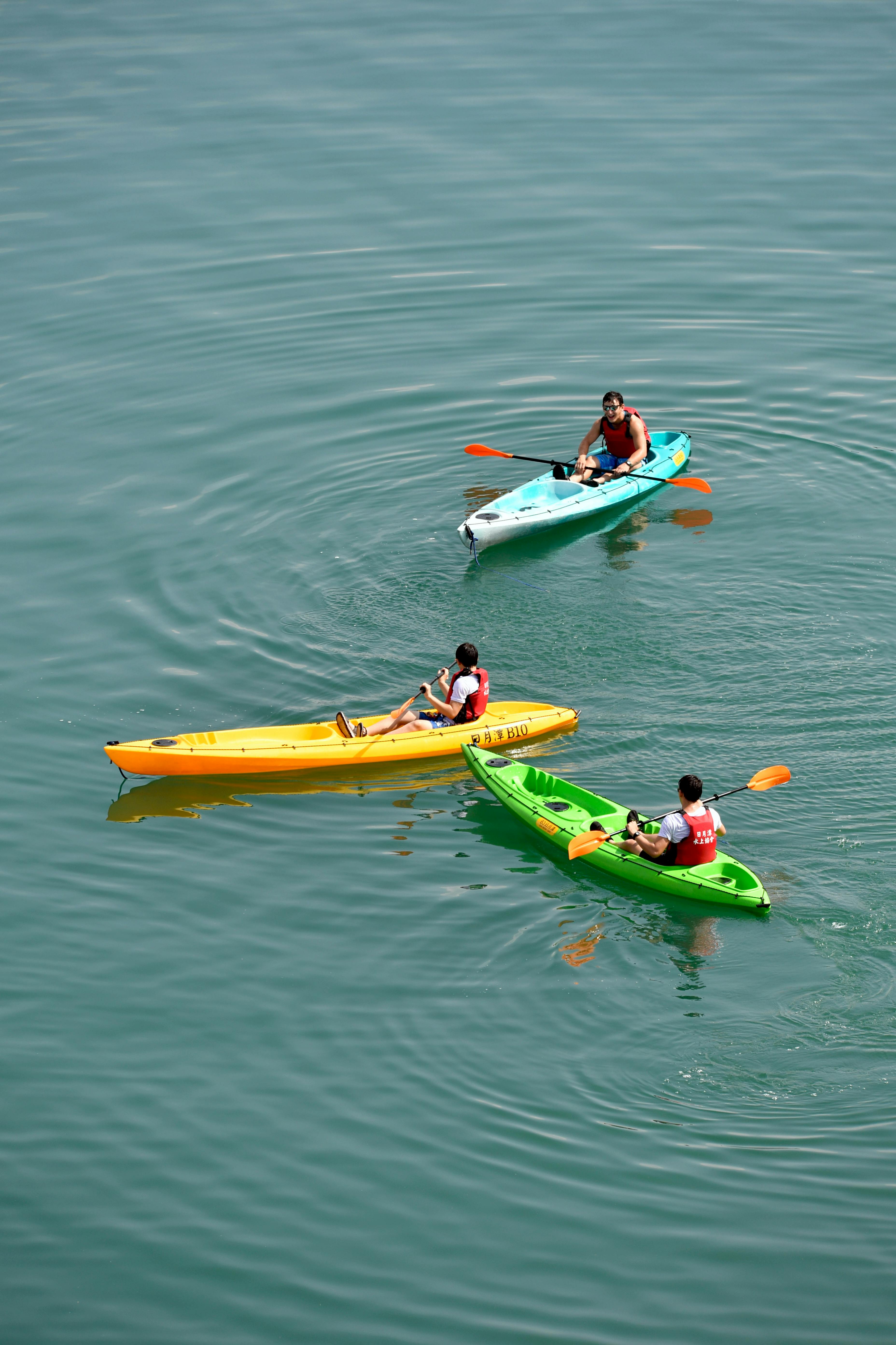 Kayaks On the Water